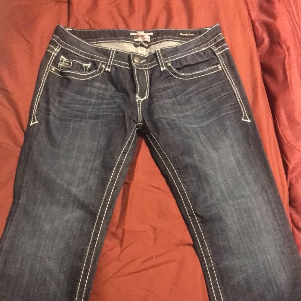Rerock express worn 2x Jeans barely boot 10s